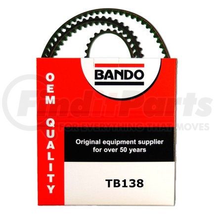 BANDO TB138 USA Precision Engineered OHC Timing Belt