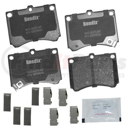 Bendix CFC473 Premium Copper-Free Brake Pad