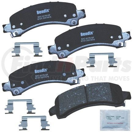 Bendix CFC974A Premium Copper-Free Brake Pad