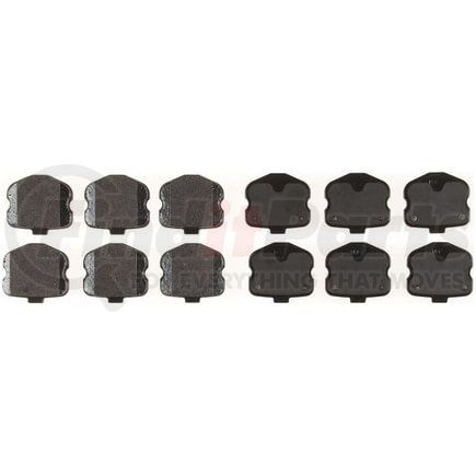 Bendix D1185CT Disc Brake Pad Set + Cross Reference | FinditParts