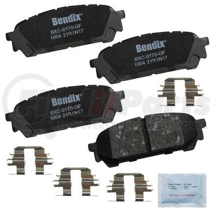 Bendix CFC1004 Premium Copper-Free Brake Pad
