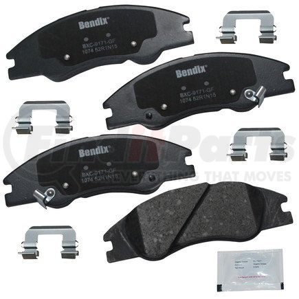 Bendix CFC1074 Premium Copper-Free Brake Pad