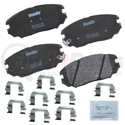 Bendix CFC1125 Premium Copper-Free Brake Pad