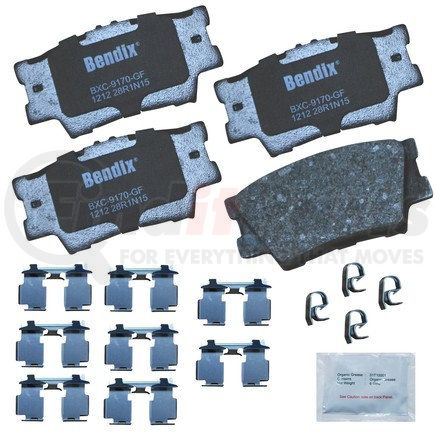 Bendix CFC1212 Premium Copper-Free Brake Pad