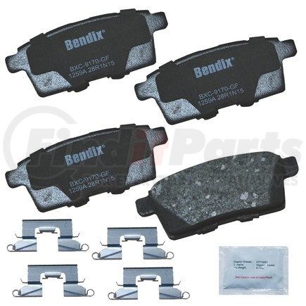 Bendix CFC1259A Premium Copper-Free Brake Pad