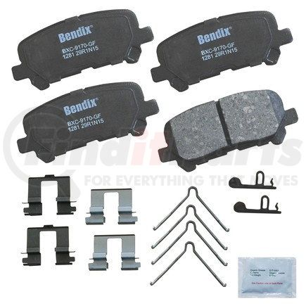 Bendix CFC1281 Premium Copper-Free Brake Pad