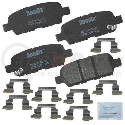 Bendix CFC1288 Premium Copper-Free Brake Pad