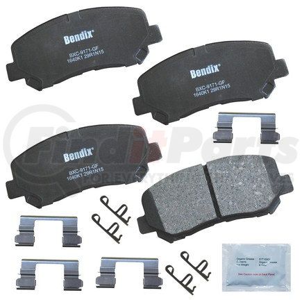 Bendix CFC1640K1 Premium Copper-Free Brake Pad