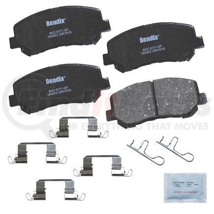 Bendix CFC1640K2 Premium Copper-Free Brake Pad