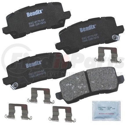 Bendix CFC1698 Premium Copper-Free Brake Pad