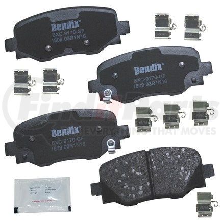 Bendix CFC1809 Premium Copper-Free Brake Pad