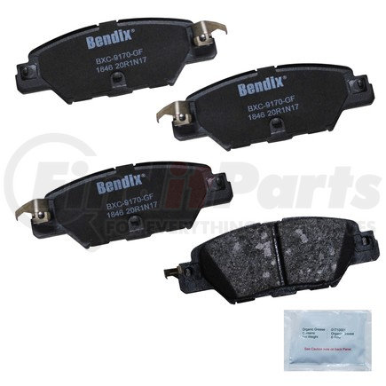 Bendix CFC1846 Premium Copper-Free Brake Pad