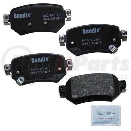 Bendix CFC1874 Premium Copper-Free Brake Pad