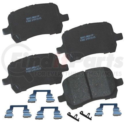 Bendix SBC1160 Stop Ceramic Disc Pad Set