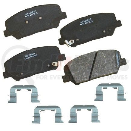 Bendix SBC1413 STOP CERAMIC DISC PAD SET
