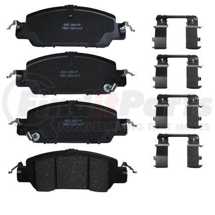 Bendix SBC1860 Disc Brake Pad Set | FinditParts