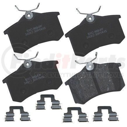 BENDIX SBC340K2 STOP CERAMIC DISC PAD SET