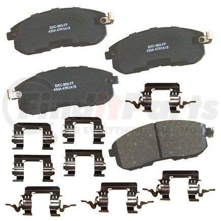 Bendix SBC430A Stop Ceramic Disc Pad Set