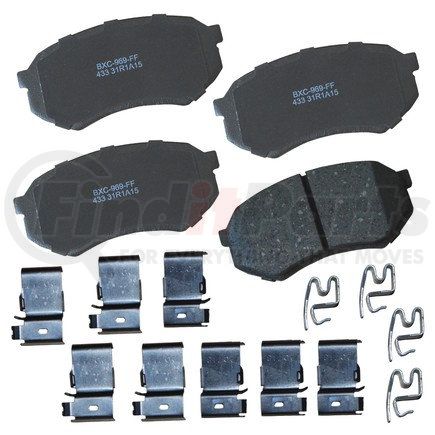 Bendix SBC433 Stop Ceramic Disc Pad Set
