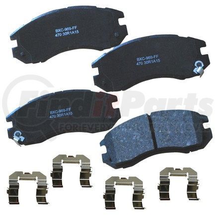 BENDIX SBC470 Stop Ceramic Disc Pad Set