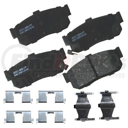 Bendix SBC540 Stop Ceramic Disc Pad Set