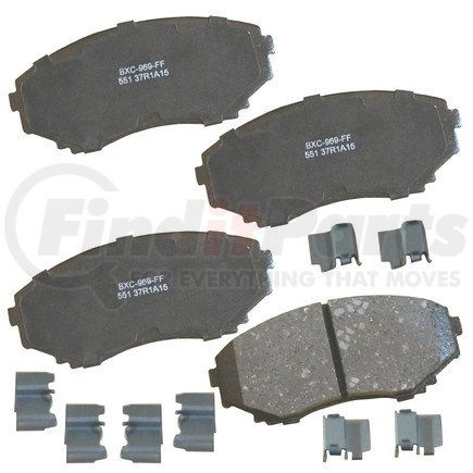 Bendix SBC551 Stop Ceramic Disc Pad Set