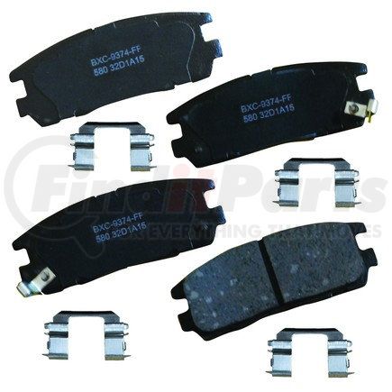 Bendix SBC580 Stop Ceramic Disc Pad Set
