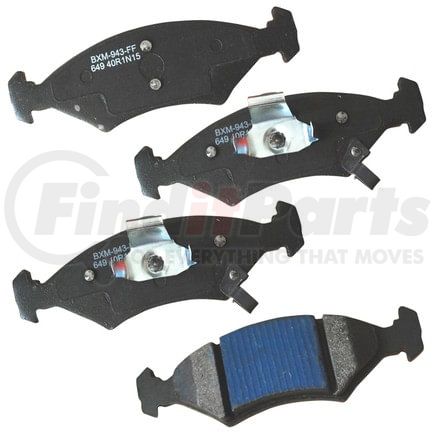 Bendix SBM649 STOP CERAMIC DISC PAD SET