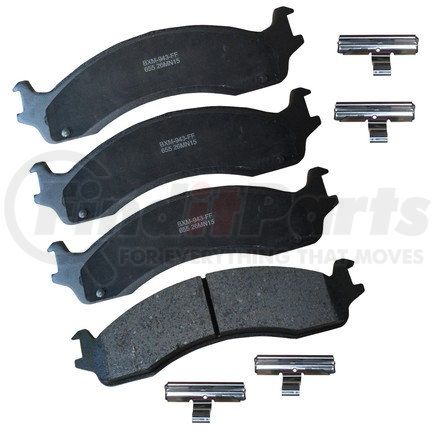 Bendix SBM655 Stop Ceramic Disc Pad Set