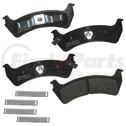 Bendix SBM667A Stop Ceramic Disc Pad Set