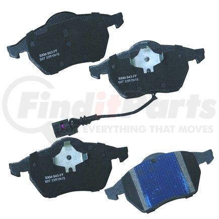Bendix SBM687 Stop Ceramic Disc Pad Set