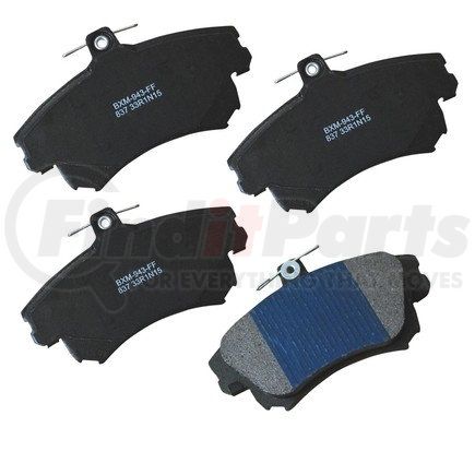 Bendix SBM837 Stop Ceramic Disc Pad Set