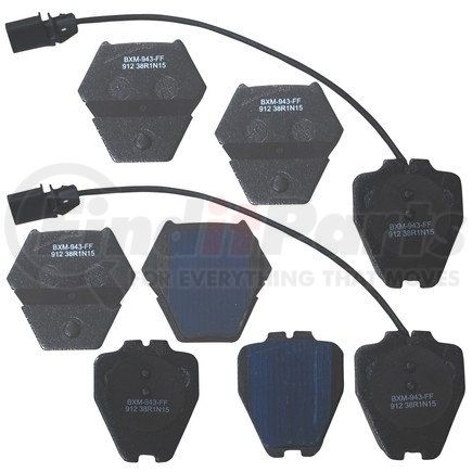 Bendix SBM912 Stop Ceramic Disc Pad Set