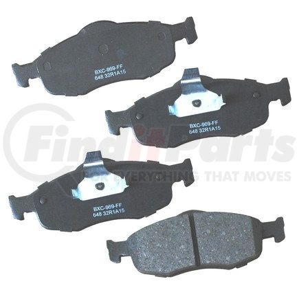 Bendix SBC648 Stop Ceramic Disc Pad Set