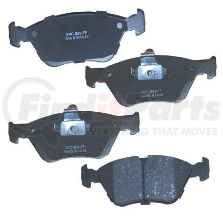 Bendix SBC644 STOP CERAMIC DISC PAD SET