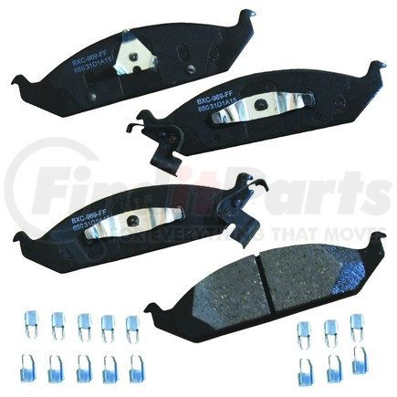 Bendix SBC650 Stop Ceramic Disc Pad Set