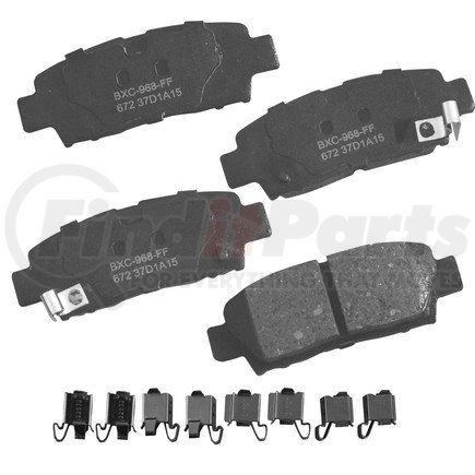 Bendix SBC672 Stop Ceramic Disc Pad Set