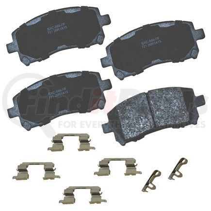 Bendix SBC721 Stop Ceramic Disc Pad Set