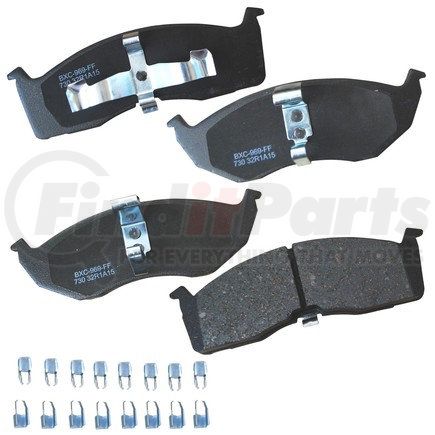 Bendix SBC730 Stop Ceramic Disc Pad Set