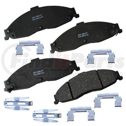 Bendix SBC749 Stop Ceramic Disc Pad Set