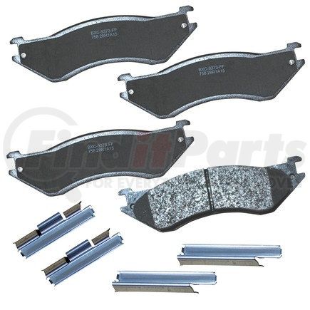 Bendix SBC758 Stop Ceramic Disc Pad Set