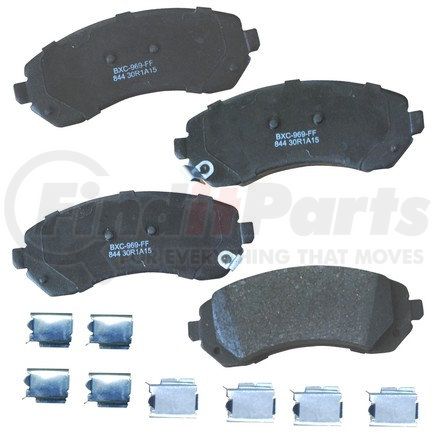 Bendix SBC844 Stop Ceramic Disc Pad Set