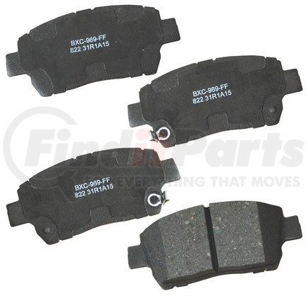 Bendix SBC822 Stop Ceramic Disc Pad Set