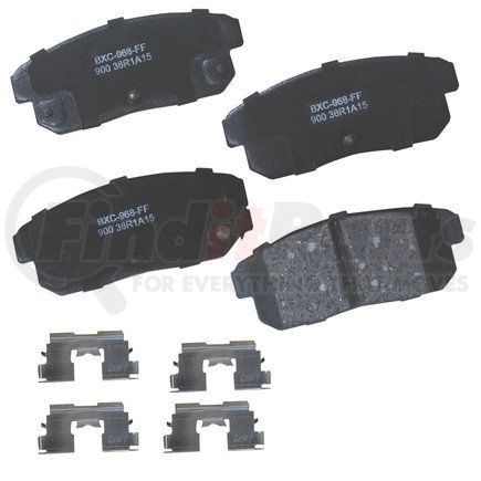 Bendix SBC900 Stop Ceramic Disc Pad Set