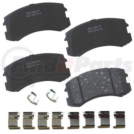 Bendix SBC904 Stop Ceramic Disc Pad Set