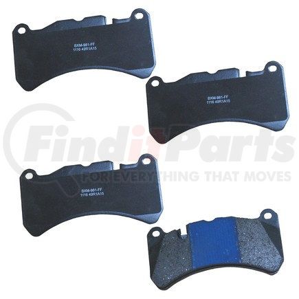 Bendix SBM1116 Stop Ceramic Disc Pad Set