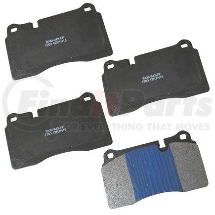 Bendix SBM1263 STOP CERAMIC DISC PAD SET