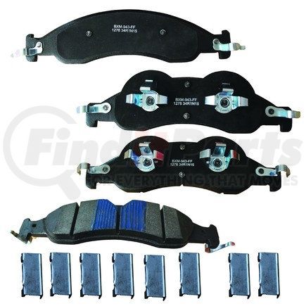 Bendix SBM1278 STOP CERAMIC DISC PAD SET