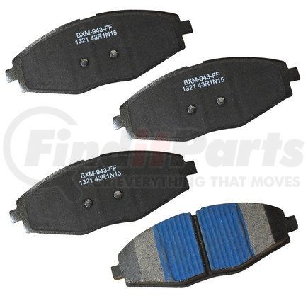 Bendix SBM1321 Stop Ceramic Disc Pad Set