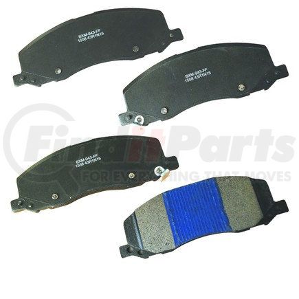 Bendix SBM1558 STOP CERAMIC DISC PAD SET